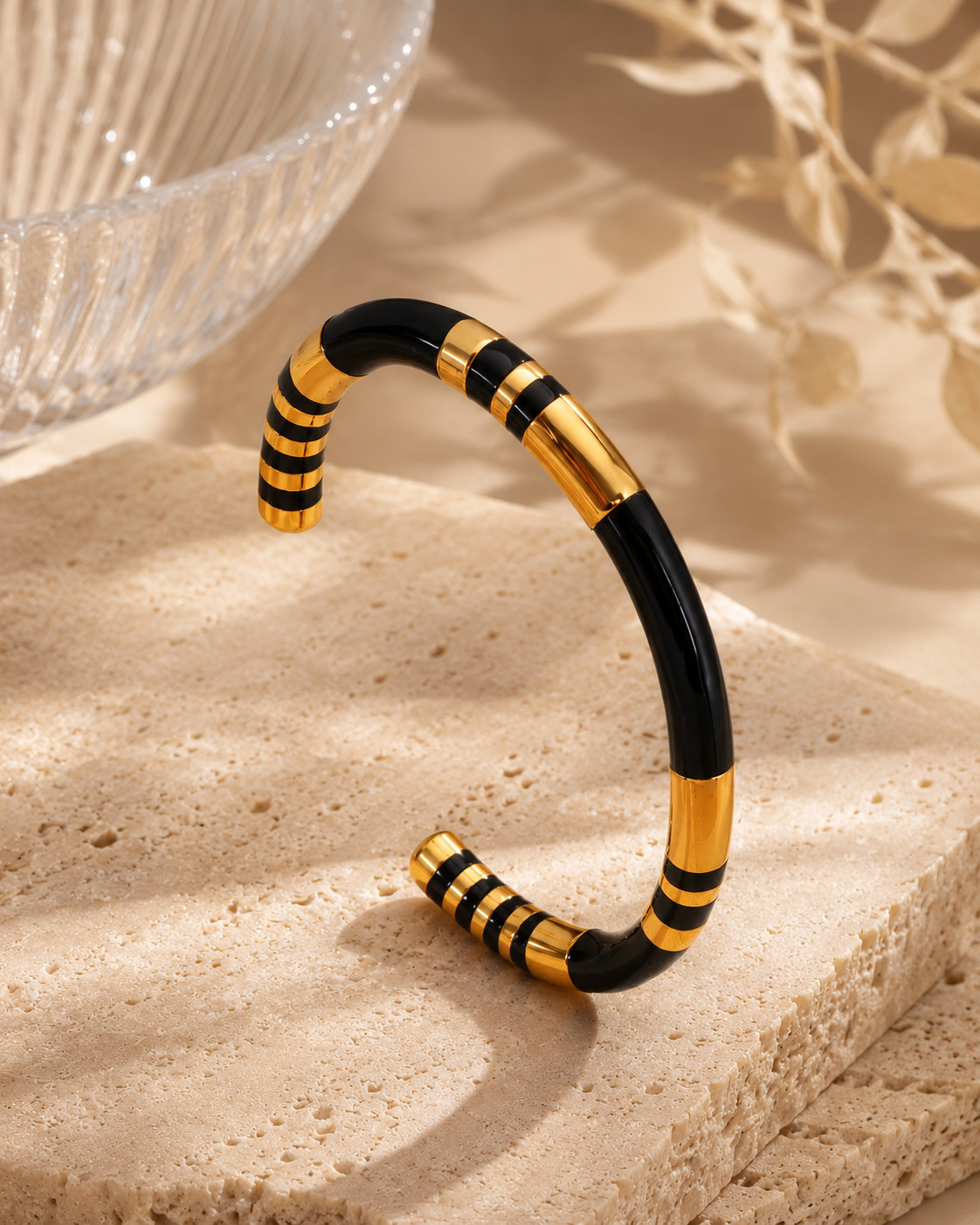 Monarch Enamel Bangle
